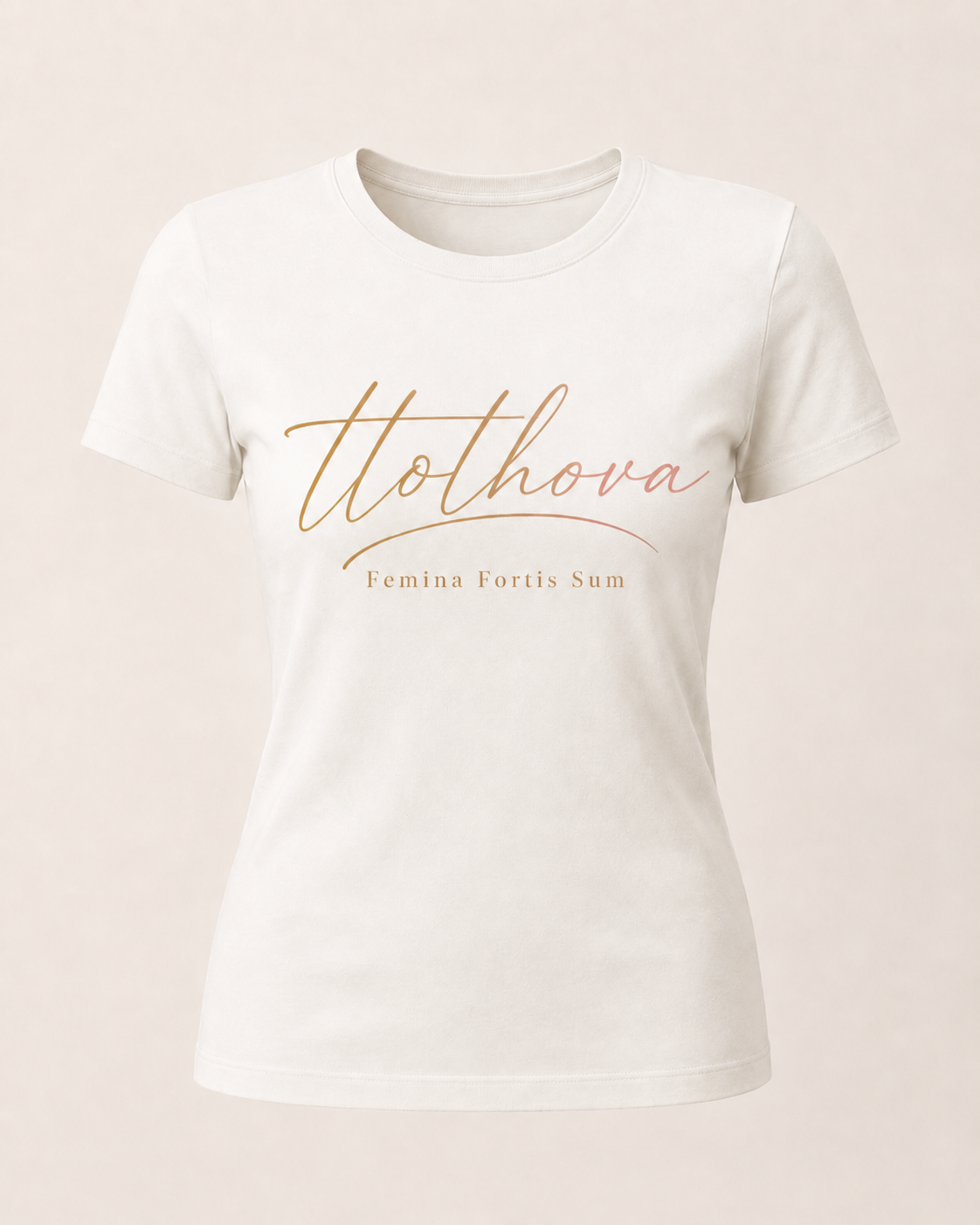 Femina Fortis Sum by ttothova tričko