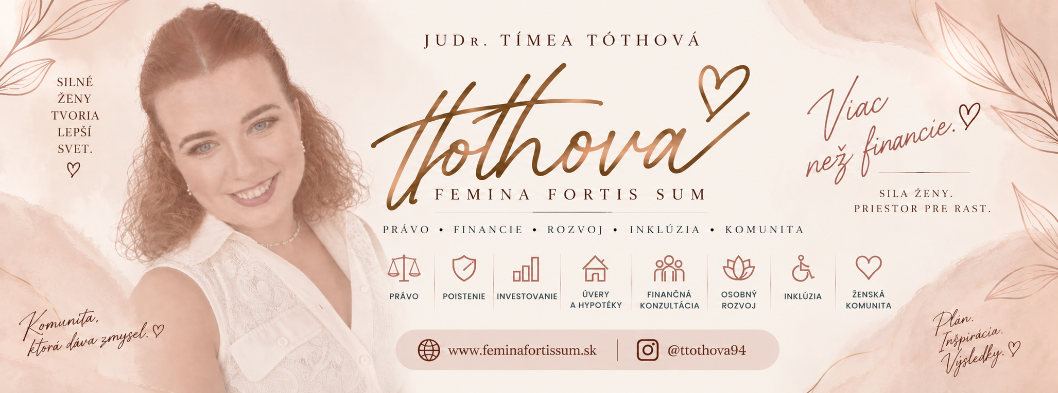 JUDr. Tímea Tóthová – právo, financie, rozvoj, inklúzia a komunita